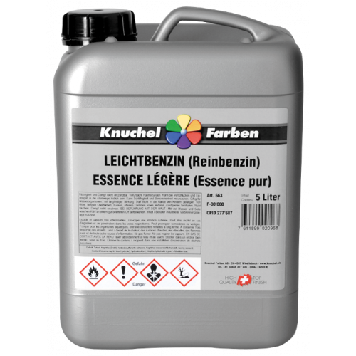 Leichtbenzin (Reinbenzin)