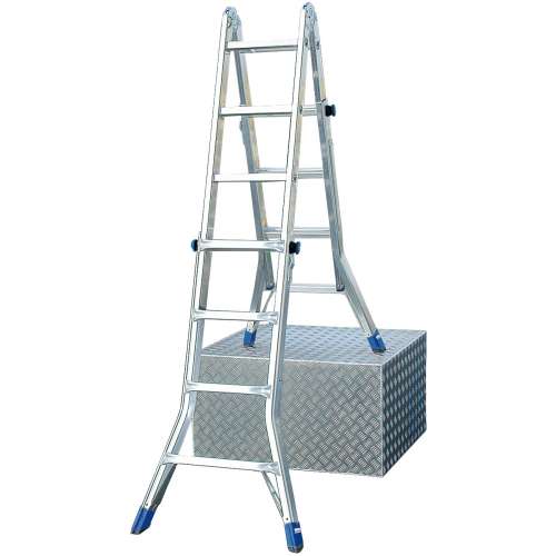 Alu-Teleskopleiter