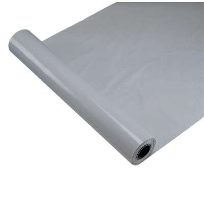 Maler- & Gipserfolie grau gerippt, Regenerat